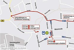 Versenkbare Poller für die Zufahrt zur Mittelstraße sind vom Tisch. Jetzt verlangen die Anlieger freie Fahrt.