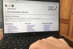 Über die Internetseite des Kommunalen Rechenzentrums Minden-Ravensberg/Lippe konnten am Wahlabend über Stunden keine Wahlergebnisse abgerufen werden. - Carolin Nieder-Entgelmeier