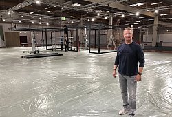 Aufbau für die Möbelmesse - Thomas Reineke