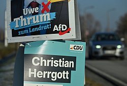 Stichwahl im Saale-Orla-Kreis - Martin Schutt/dpa
