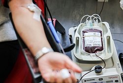 Blutspende - Oliver Berg/dpa