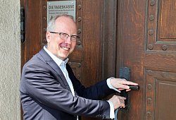 Dreht in Detmold den Schlüssel um: Intendant Kay Metzger verlässt das Landestheater mit Spielzeitende. - Bernhard Preuss