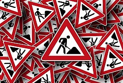 Behinderungen für den Straßenverkehr an der Bielefelder Straße. - Symbolfoto/Pixabay