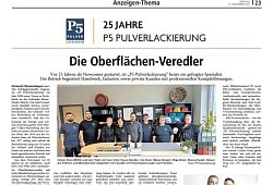 P5 Pulverlackierung 25 Jahre