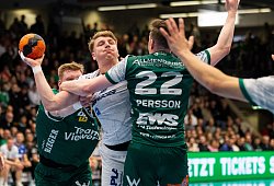 GER, FRISCH AUF! Goeppingen vs. TBV Lemgo, Handball, Bundesliga, 16. Spieltag, Spielzeit 2025/2026, 10.12.2025, - 1 - Eibner-Pressefoto/Oliver Schmidt
