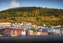 Stadtteil Bryggen in Bergen - Casper Steinsland/Visit Bergen/visitbergen.com/dpa-tmn