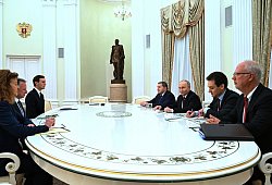 Ukraine-Krieg - Witkoff in Moskau - Kristina Kormilitsyna/Sputnik, Kremlin Pool via AP/dpa