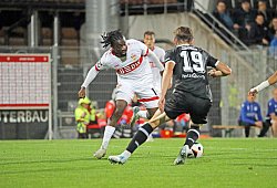 24.09.24 VfB Stuttgart II - DSC Arminia Bielefeld Deutschland, Großaspach, 24.09.2024, Fussball, 3. Liga, VfB Stuttgart - IMAGO/Sportfoto Rudel