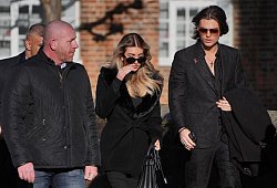 Liam Paynes Partnerin Kate Cassidy - Jonathan Brady/PA Wire/dpa