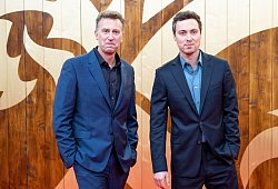 Jonathan Goldstein (l) und Francis Daley - Monika Skolimowska/dpa