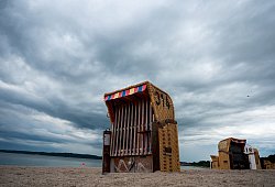 Trübes Wetter an der Ostsee - Daniel Bockwoldt/dpa/dpa-tmn