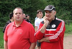 Chefs des TSV Horn: Sven Koch (links) und Ivo Peraga. - Sebastian Lucas(LZ)