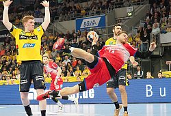 Rhein Neckar Loewen vs. TBV-Lemgo Lippe, Handball, 1. Handball Bundesliga, 20.02.2020 - Eibner-Pressefoto / Michael Bermel