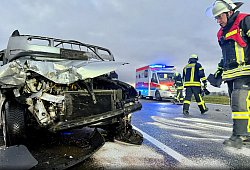 Unfall auf der B1 - Ulrich Behmann