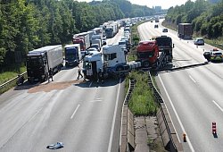 Unfall auf der A2 - Gisela Schwarze