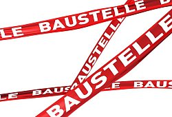 Baustelle Sperrung - vege - Fotolia