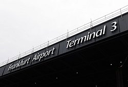 Terminal 3 Frankfurter Flughafen - Lando Hass/dpa