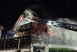 Wohnungsbrand in Schalksm&uuml;hle - -/Feuerwehr Schalksm&uuml;hle/dpa