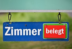Zimmer belegt - Patrick Pleul/dpa