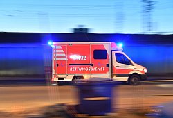 Rettungswagen im Einsatz - picture alliance/dpa