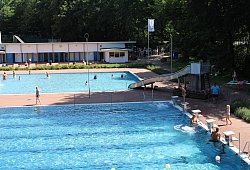 Blick über das Freibad Blomberg - Archivfoto: Nico Duellmann