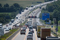 Autobahnbaustelle bei Ober-Mörlen - Arne Dedert/dpa/dpa-tmn