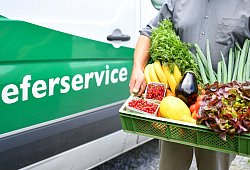 Lieferdienst - Uwe Anspach/dpa