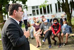 Arbeitsminister Hubertus Heil - Nicole Ellerbrake