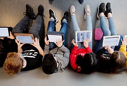 Digitale Schule - dpa