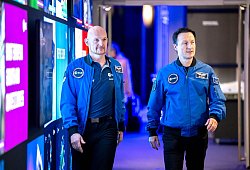 Alexander Gerst und Matthias Maurer - Sina Schuldt/dpa