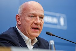 Pressekonferenz zum Stand Olympiabewerbung - Andreas Gora/dpa