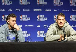Basketball: NBA, Pressekonferenz - Andreas Gora/dpa