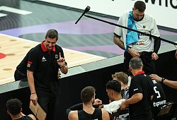Die deutschen Basketballer - Matthias Stickel/dpa