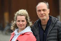 Cornelia Gröschel und Martin Brambach - Robert Michael/dpa
