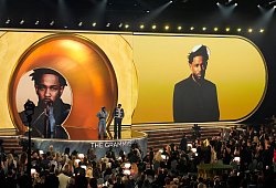 Kendrick Lamar bei den 67. Grammy Awards. - Chris Pizzello/Invision/AP/dpa