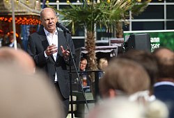 Olaf Scholz in Detmold - Yvonne Glandien