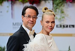 Jan Josef Liefers und Anna Loos - Sebastian Christoph Gollnow/dpa