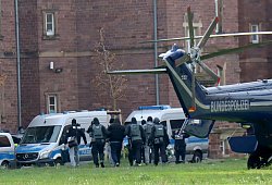 Haftvorführung nach Razzia gegen mutmaßliche Rechtsextreme - Rene Priebe/dpa