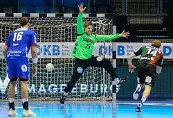 Handball Liqui Moly HBL, SC SC Magdeburg - TBV Lemgo Lippe - Jan Huebner/Michael Taeger