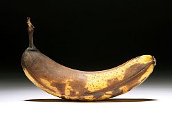 Eine reife Banane - Heiko Wolfraum/dpa/dpa-tmn