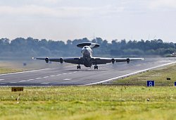 Nato-Flugplatz Geilenkirchen - Christoph Reichwein/dpa