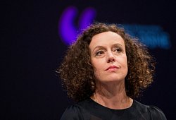 Maria Schrader 2016 beim Literaturfestival Lit.Cologne in Köln. - Rolf Vennenbernd