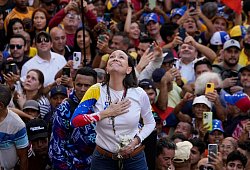 Friedensnobelpreis 2025 - Ariana Cubillos/AP/dpa