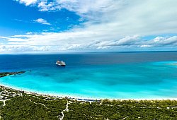 Privatinsel Half Moon Cay - Carnival Cruises/dpa-tmn