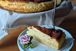 Käsekuchen - Doreen Hassek/hauptstadtkueche.blogspot.com/dpa-tmn