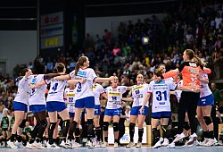 Handball I Frauen I Saison 2024-2025 I 1. HBF I Play-Off I Viertelfinale I VfL Oldenburg - HSG Blomberg-Lippe I 26.04.2025 - 1 - Photo: Felix Schlikis/Lobeca.de