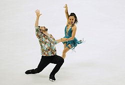 Benjamin Steffan und Jennifer Janse van Rensburg - Hiro Komae/AP/dpa