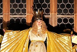 Er&ouml;ffnung N&uuml;rnberger Christkindlesmarkt 2024 - Daniel Karmann/dpa