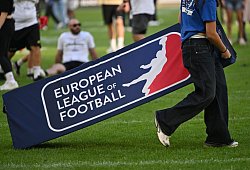 Das Logo der European League of Football - Marijan Murat/dpa