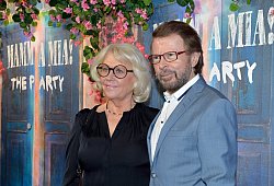 Bj&ouml;rn Ulvaeus und seine damalige Frau Lena - Anders Wiklund / Tt/TT NEWS AGENCY/dpa